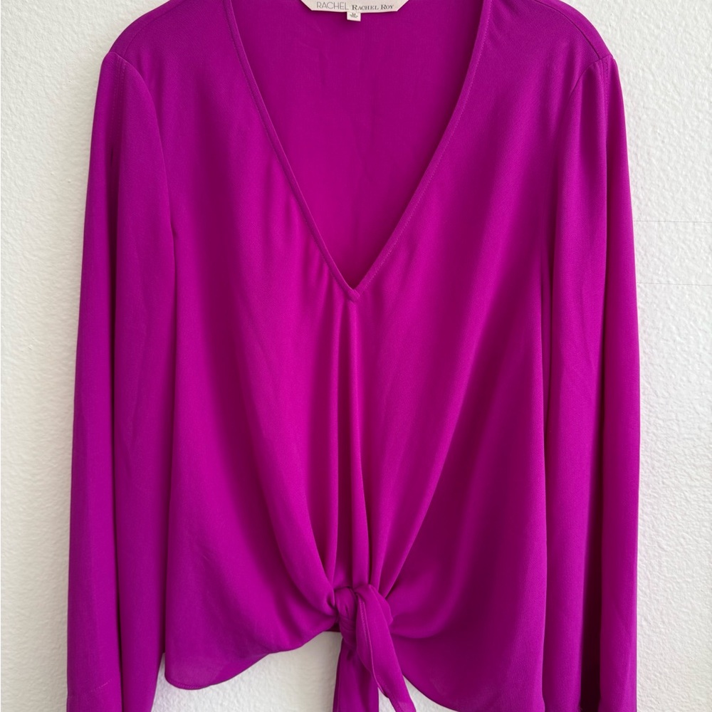 RACHEL Rachel Roy Magenta Blouse